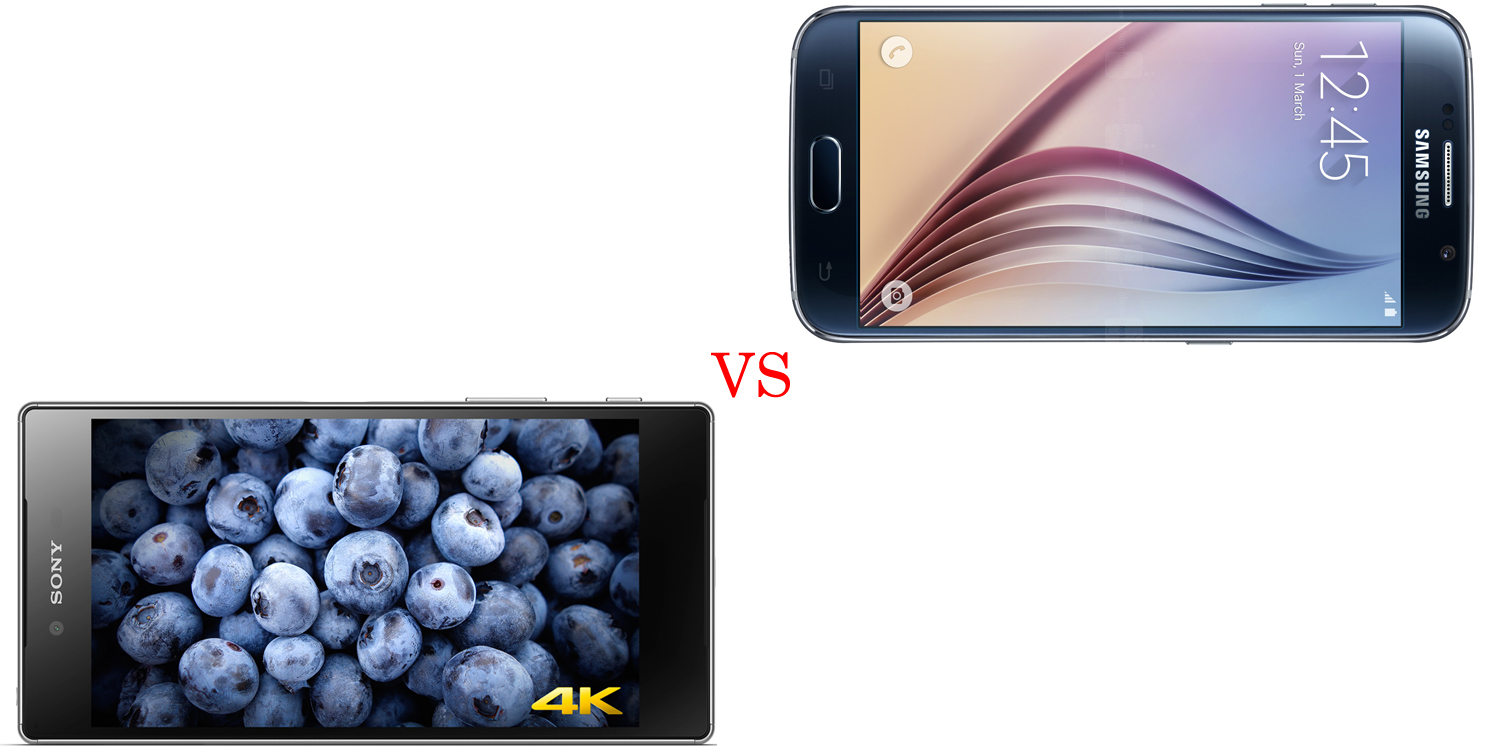 Sony Xperia Z5 versus Samsung Galaxy S6 2